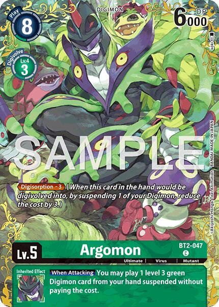 Argomon [BT2-047] - BT2-047 (Alternate Art) [Dual Revolution] | Clutch Gaming