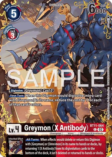 Greymon [BT11-064] (X Antibody) (Alternate Art) [Dual Revolution] | Clutch Gaming
