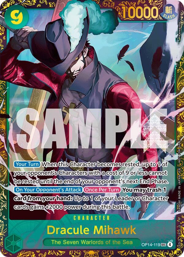 Dracule Mihawk - (CS 26-27 Regionals Season 1) [One Piece Promotion Cards] | Clutch Gaming