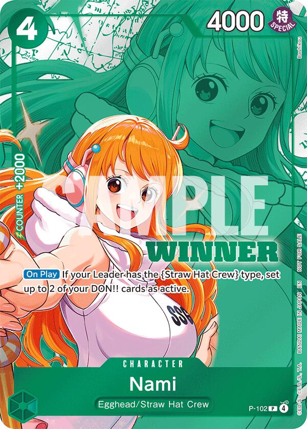 Nami (Winner Pack 2026 Vol. 2) [One Piece Promotion Cards] | Clutch Gaming