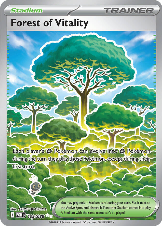 Forest of Vitality (109/088) [Mega Evolution: Perfect Order] | Clutch Gaming