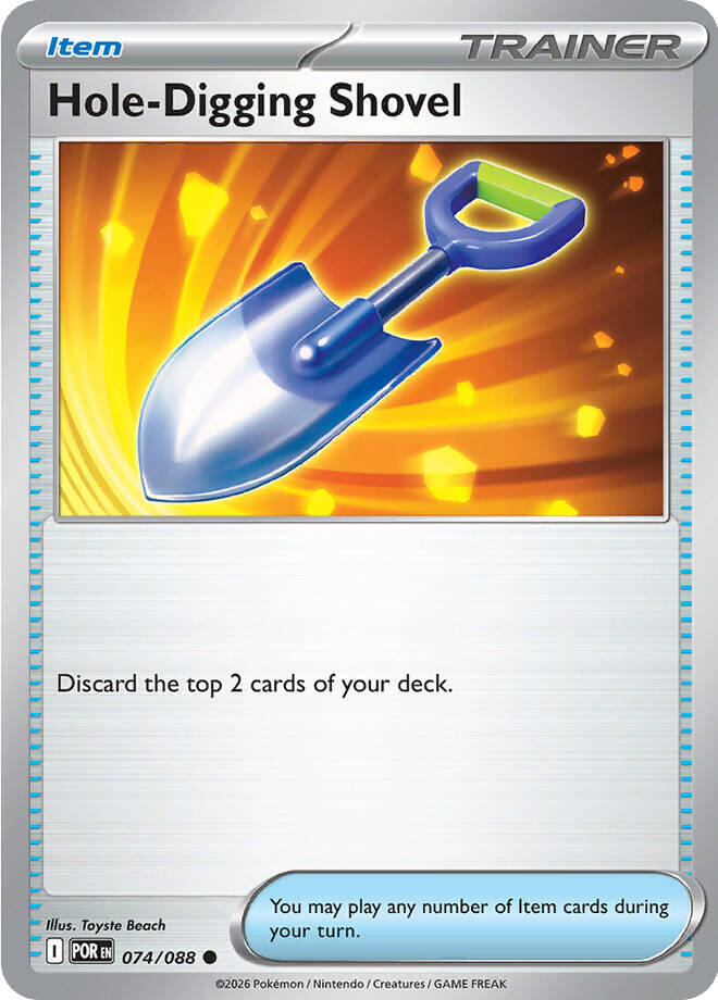 Hole-Digging Shovel (074/088) [Mega Evolution: Perfect Order] | Clutch Gaming