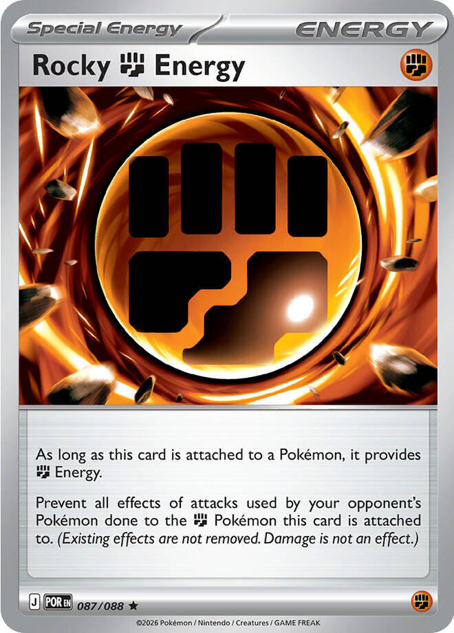 Rocky Fighting Energy (087/088) [Mega Evolution: Perfect Order] | Clutch Gaming