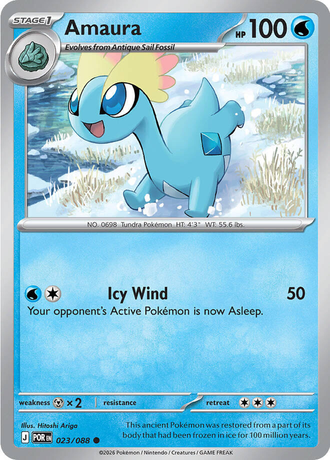 Amaura (023/088) [Mega Evolution: Perfect Order] | Clutch Gaming