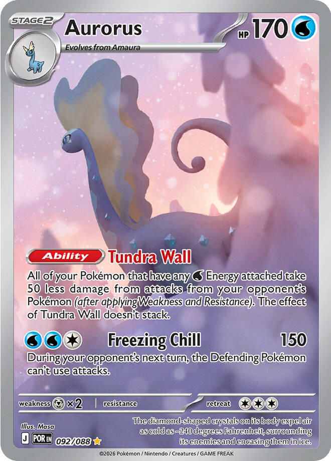 Aurorus (092/088) [Mega Evolution: Perfect Order] | Clutch Gaming