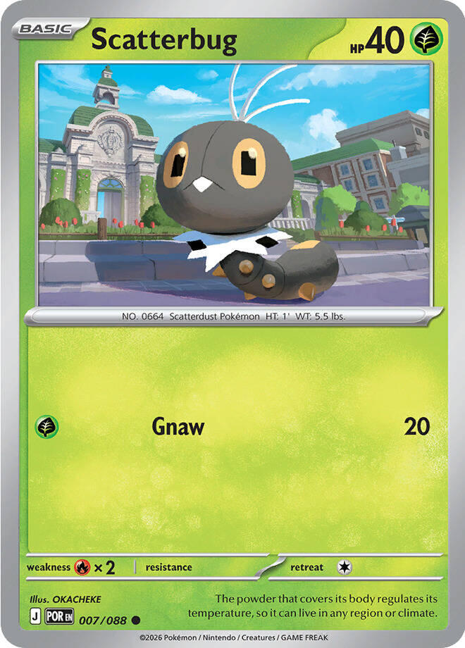 Scatterbug (007/088) [Mega Evolution: Perfect Order] | Clutch Gaming