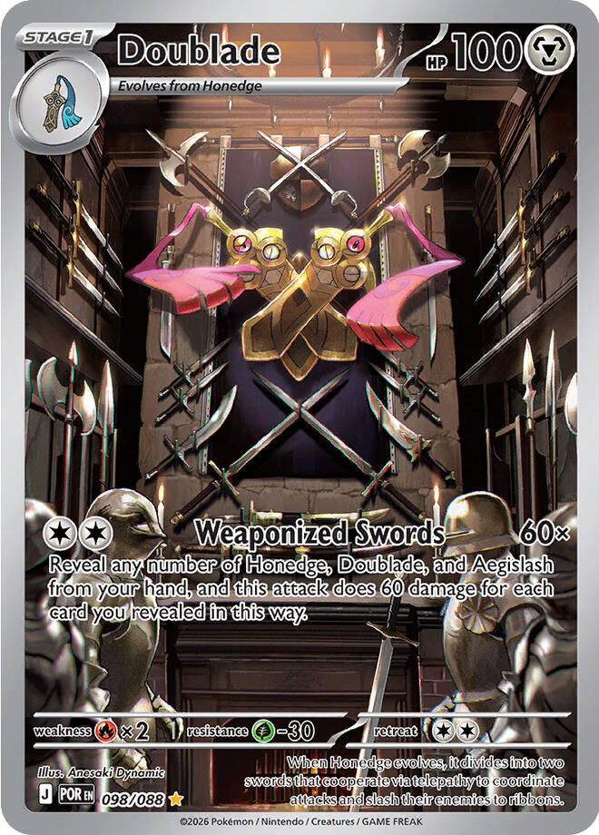Doublade (098/088) [Mega Evolution: Perfect Order] | Clutch Gaming