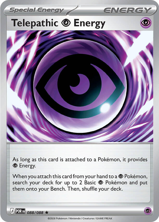 Telepathic Psychic Energy (088/088) [Mega Evolution: Perfect Order] | Clutch Gaming