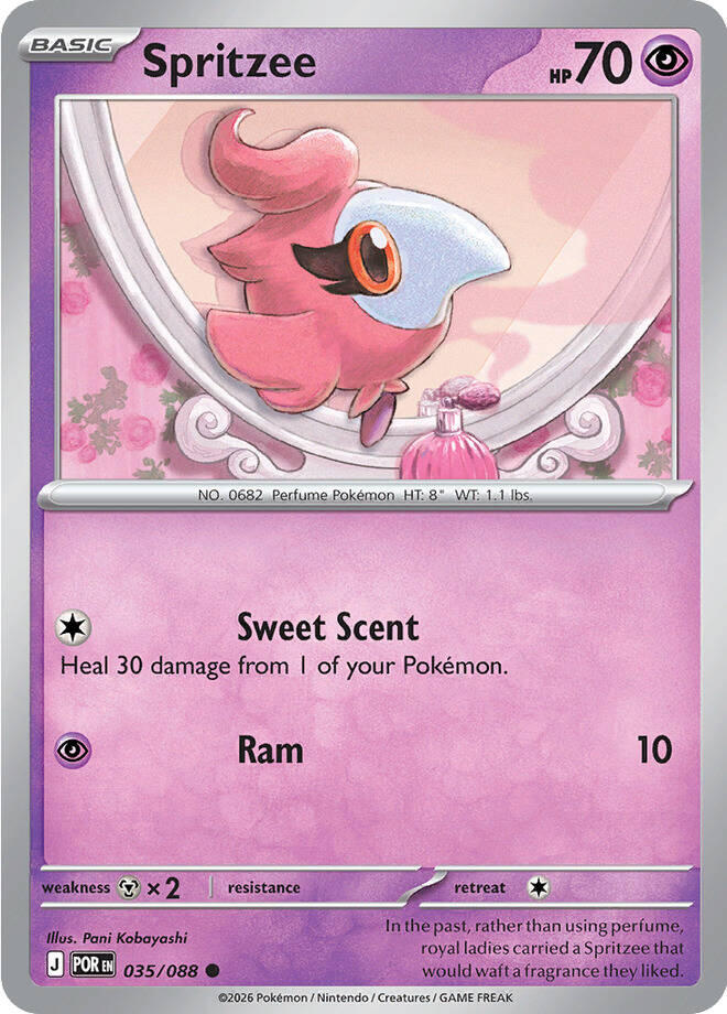 Spritzee (035/088) [Mega Evolution: Perfect Order] | Clutch Gaming