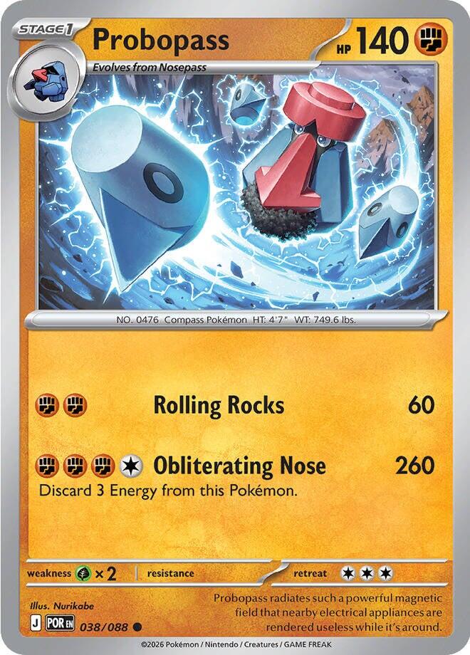 Probopass (038/088) [Mega Evolution: Perfect Order] | Clutch Gaming