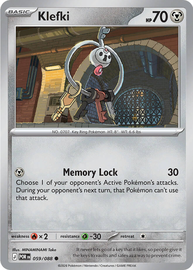 Klefki (059/088) [Mega Evolution: Perfect Order] | Clutch Gaming