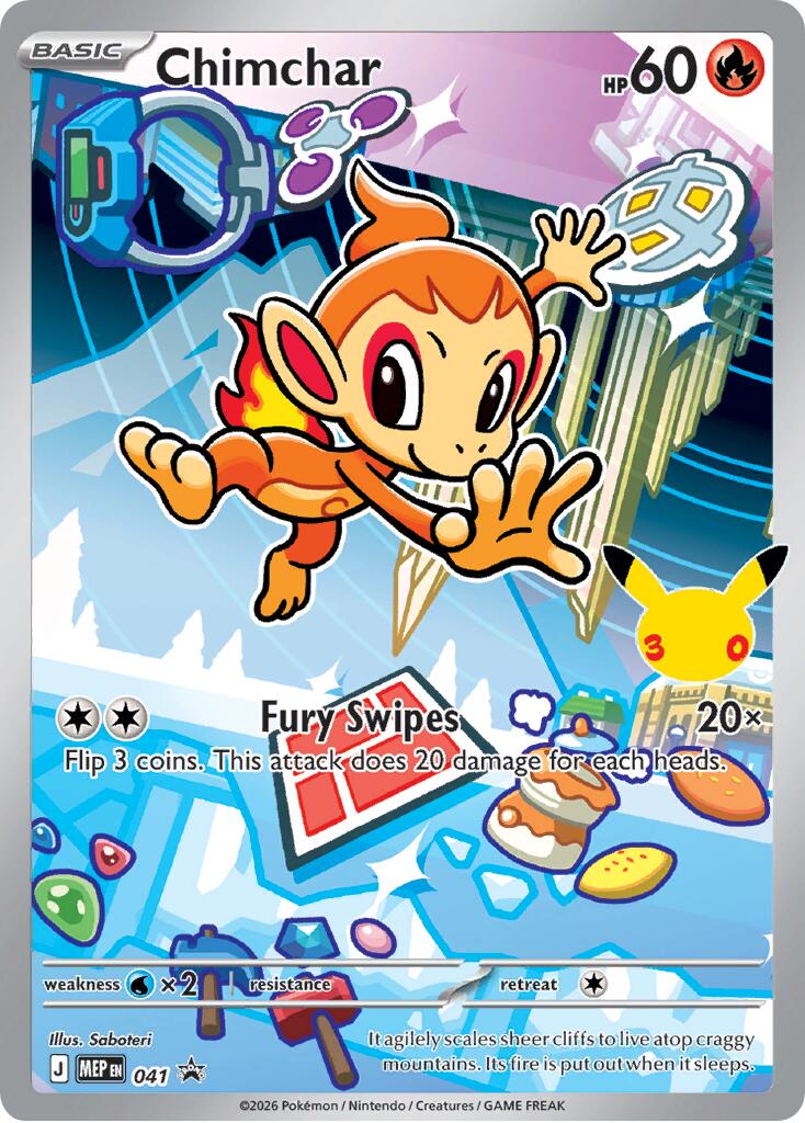 Chimchar (041) [Mega Evolution Promo] | Clutch Gaming
