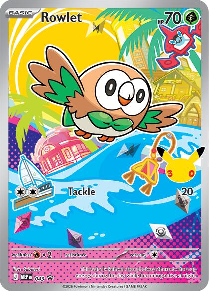 Rowlet (043) [Mega Evolution Promo] | Clutch Gaming