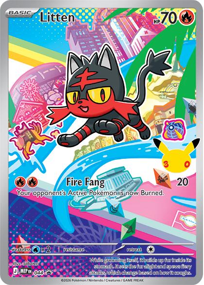 Litten (044) [Mega Evolution Promo] | Clutch Gaming
