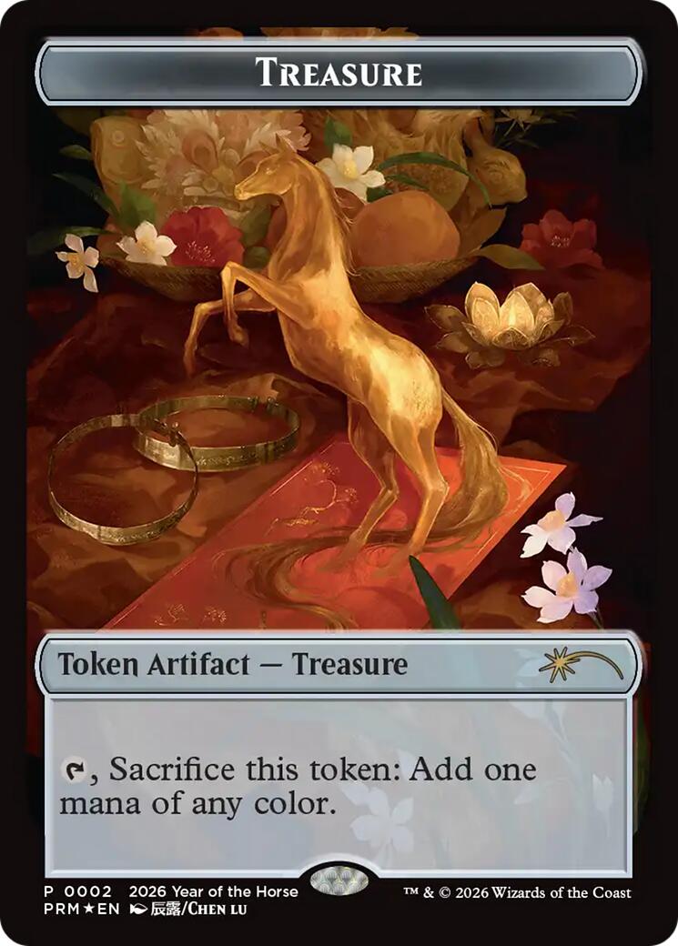 Treasure Token (Year of the Horse 2026) [Standard Showdown Promos] | Clutch Gaming
