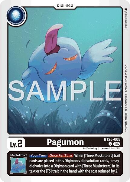 Pagumon [BT25-005] [Dual Revolution] | Clutch Gaming