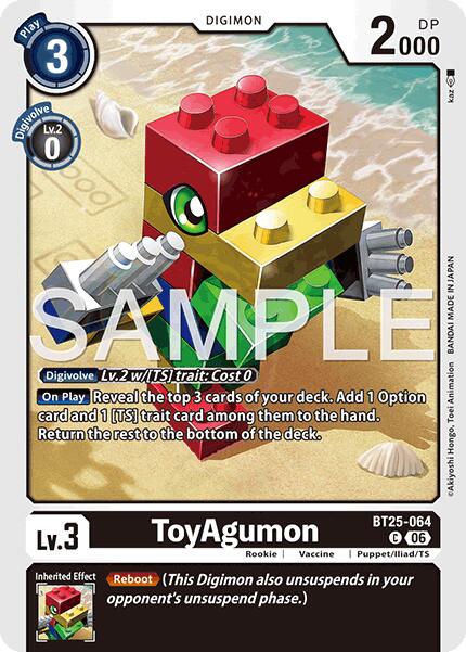 ToyAgumon [BT25-064] [Dual Revolution] | Clutch Gaming