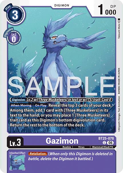 Gazimon [BT25-078] [Dual Revolution] | Clutch Gaming