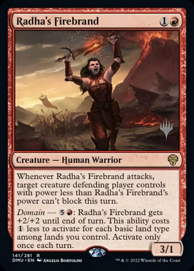 Radha's Firebrand (Promo Pack) [Dominaria United Promos] | Clutch Gaming