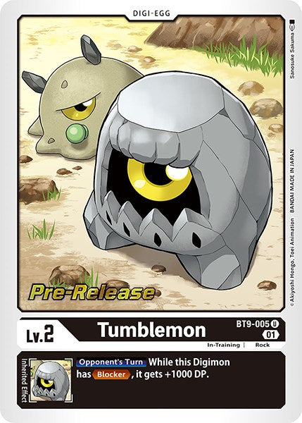 Tumblemon [BT9-005] [X Record Pre-Release Promos] | Clutch Gaming