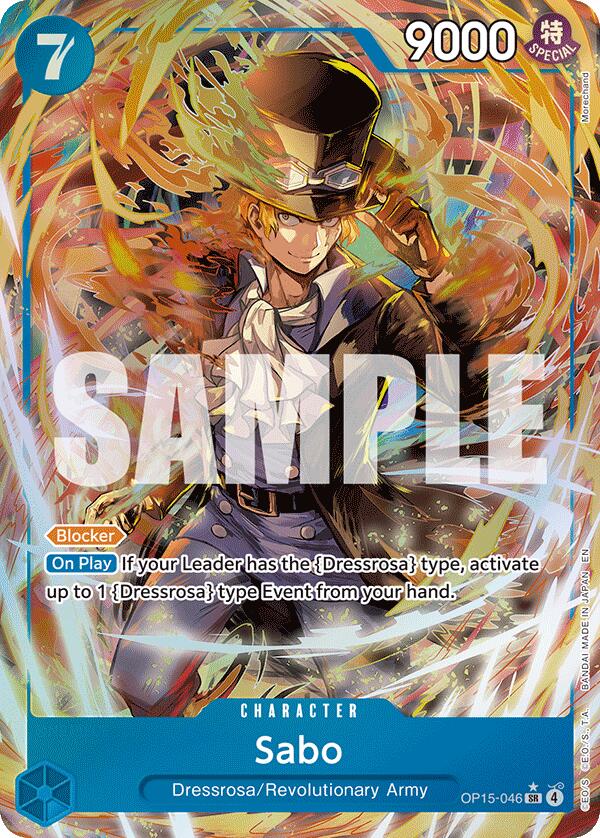 Sabo (Alternate Art) [Adventure on Kami's Island] | Clutch Gaming