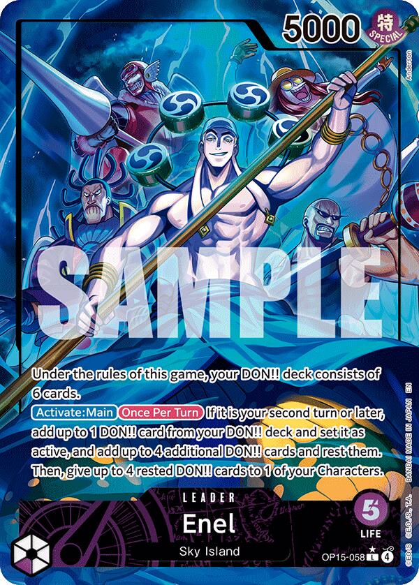 Enel (Alternate Art) [Adventure on Kami's Island] | Clutch Gaming