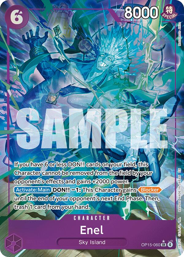 Enel (Alternate Art) [Adventure on Kami's Island] | Clutch Gaming