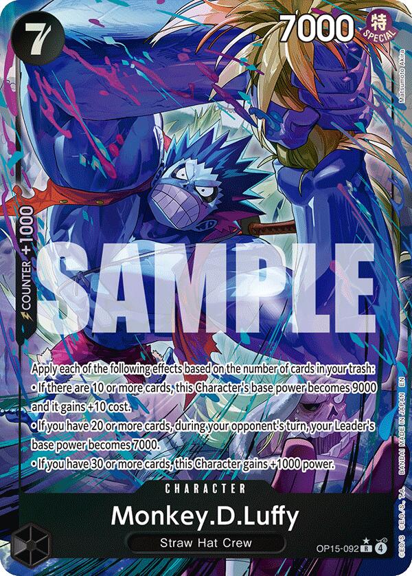 Monkey.D.Luffy (Alternate Art) [Adventure on Kami's Island] | Clutch Gaming