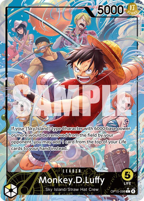 Monkey.D.Luffy (Alternate Art) [Adventure on Kami's Island] | Clutch Gaming