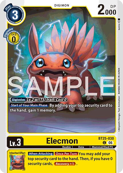 Elecmon [BT25-030] [Dual Revolution] | Clutch Gaming