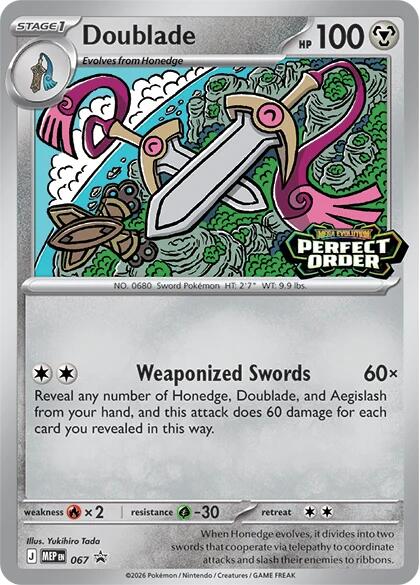 Doublade (067) [Mega Evolution Promo] | Clutch Gaming