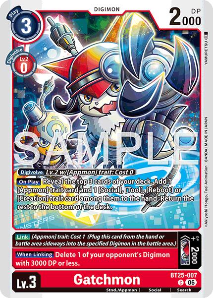 Gatchmon [BT25-007] [Dual Revolution] | Clutch Gaming