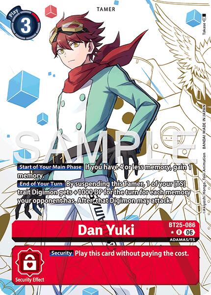 Dan Yuki [BT25-086] (Alternate Art) [Dual Revolution] | Clutch Gaming