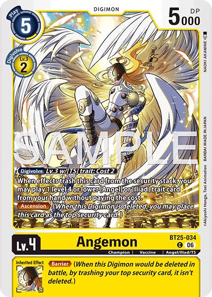 Angemon [BT25-034] [Dual Revolution] | Clutch Gaming