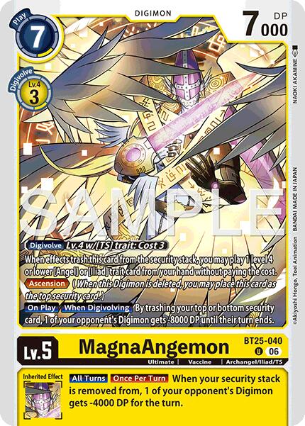 MagnaAngemon [BT25-040] [Dual Revolution] | Clutch Gaming