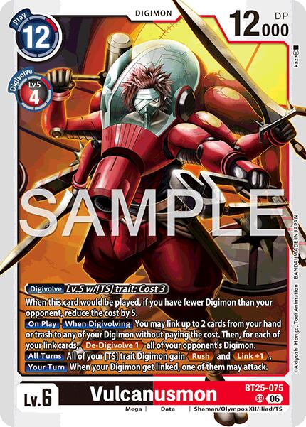 Vulcanusmon [BT25-075] [Dual Revolution] | Clutch Gaming