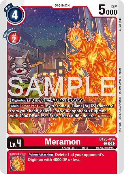 Meramon [BT25-014] [Dual Revolution] | Clutch Gaming
