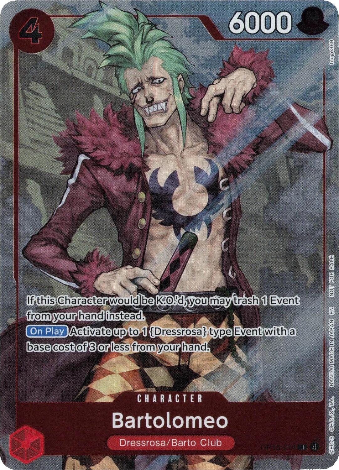 Bartolomeo (Dash Pack) [Adventure on Kami's Island] | Clutch Gaming