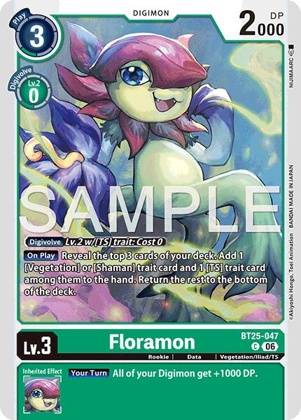 Floramon [BT25-047] [Dual Revolution] | Clutch Gaming