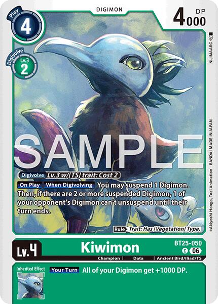 Kiwimon [BT25-050] [Dual Revolution] | Clutch Gaming