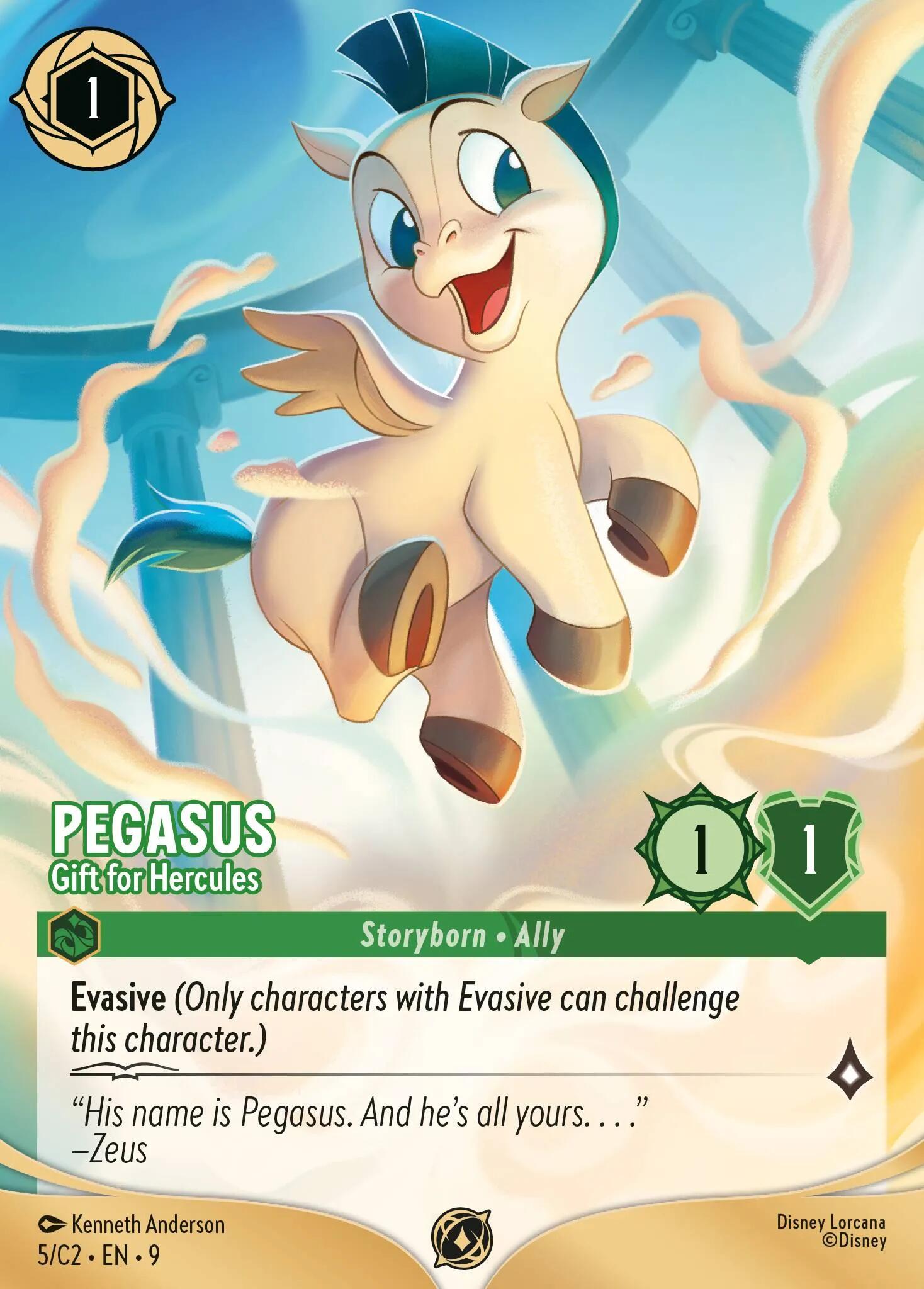 Pegasus - Gift for Hercules (5) (5) [Promo Cards] | Clutch Gaming