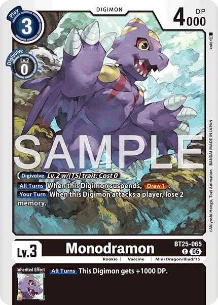 Monodramon [BT25-065] [Dual Revolution] | Clutch Gaming