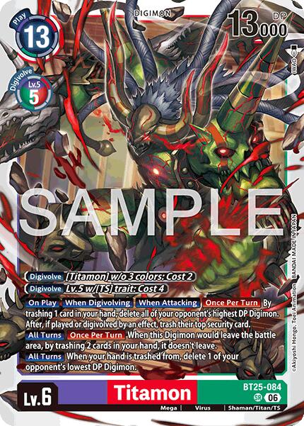 Titamon [BT25-084] [Dual Revolution] | Clutch Gaming