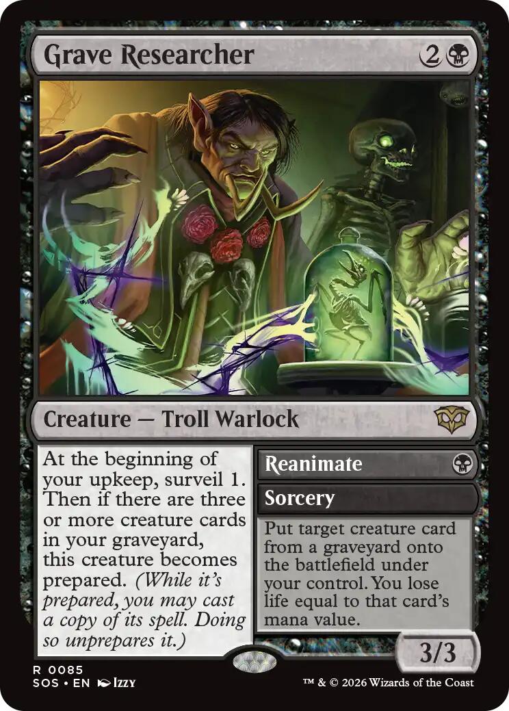 Grave Researcher [Secrets of Strixhaven] | Clutch Gaming