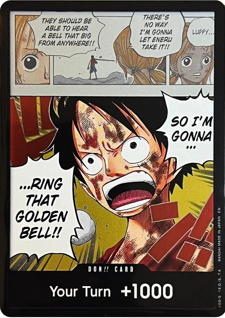 DON!! Card (Luffy) [Adventure on Kami's Island] | Clutch Gaming