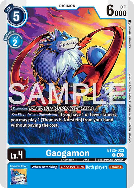 Gaogamon [BT25-023] [Dual Revolution] | Clutch Gaming
