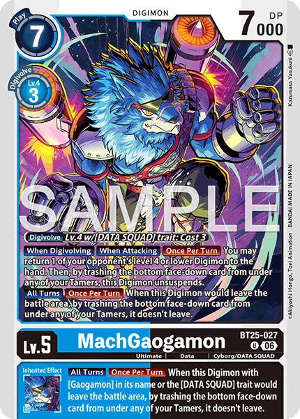MachGaogamon [BT25-027] [Dual Revolution] | Clutch Gaming