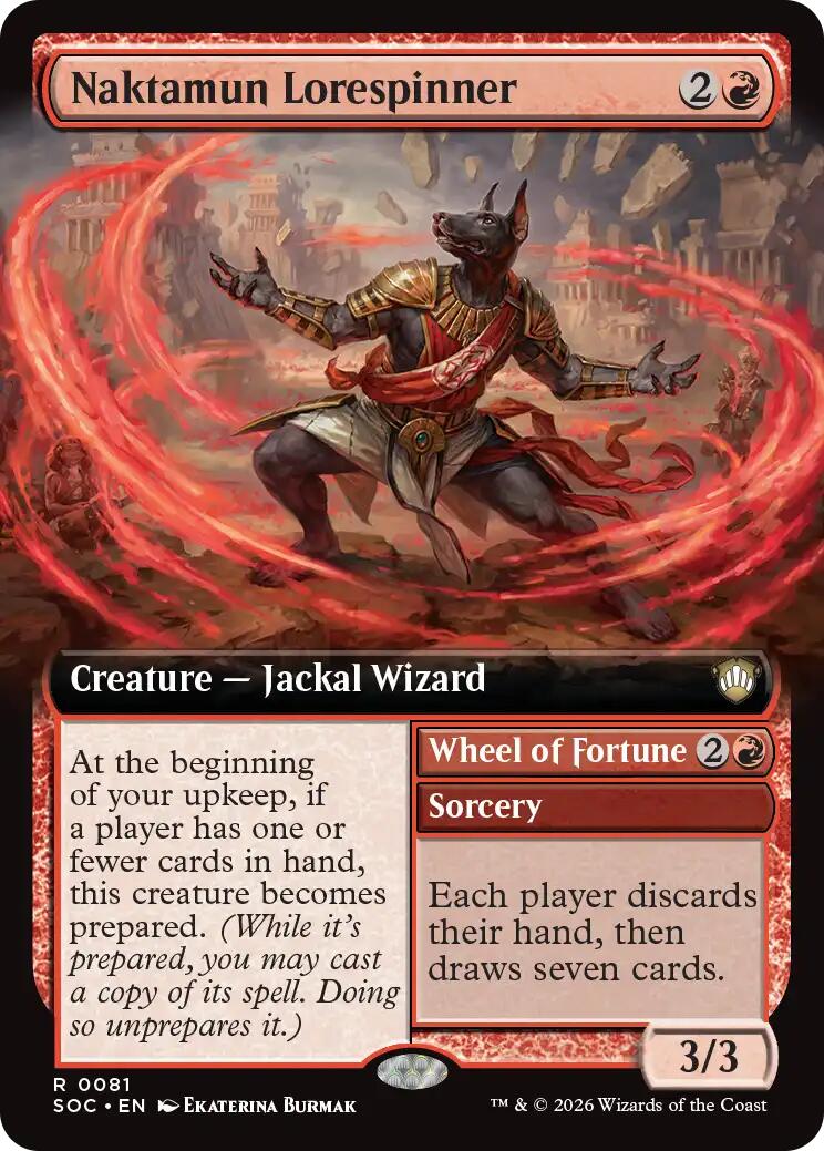 Naktamun Lorespinner (Extended Art) [Secrets of Strixhaven Commander] | Clutch Gaming
