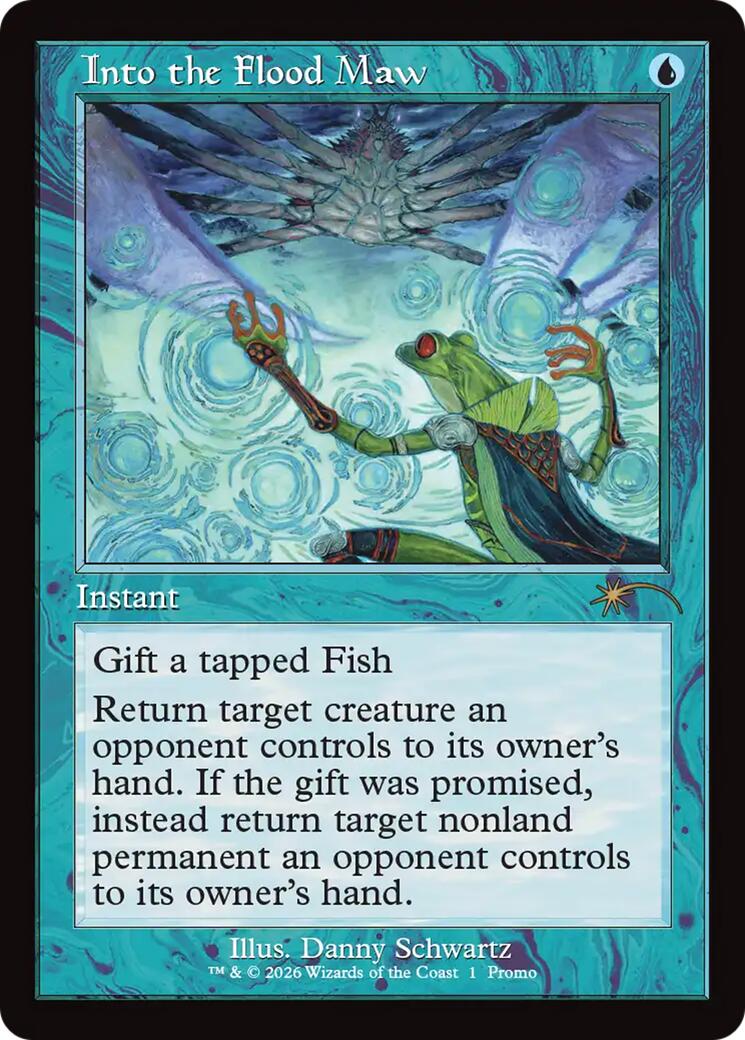 Into the Flood Maw (Retro Frame) [Wizards Play Network 2026] | Clutch Gaming