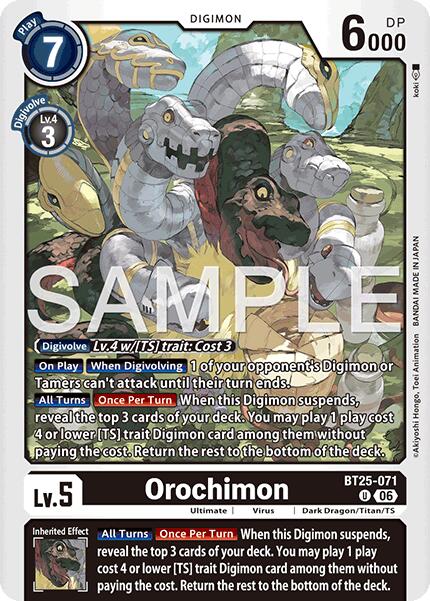 Orochimon [BT25-071] [Dual Revolution] | Clutch Gaming